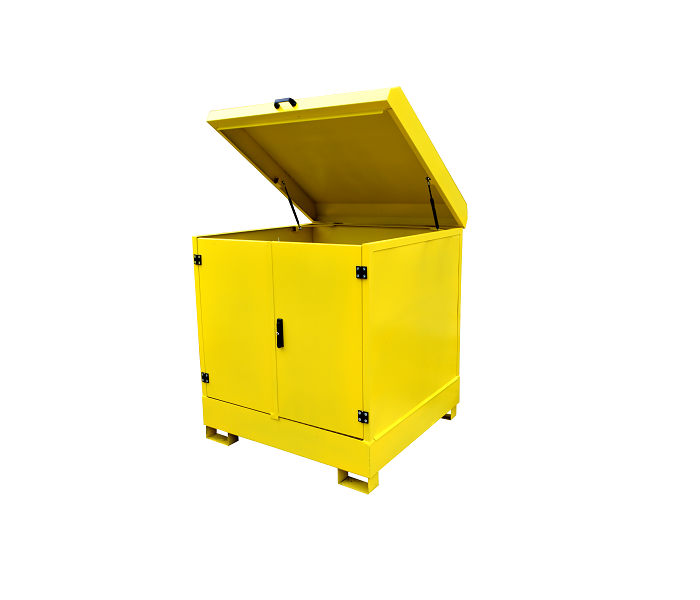 Dispozitiv securizat pentru depozitare butoaie - imagine 3