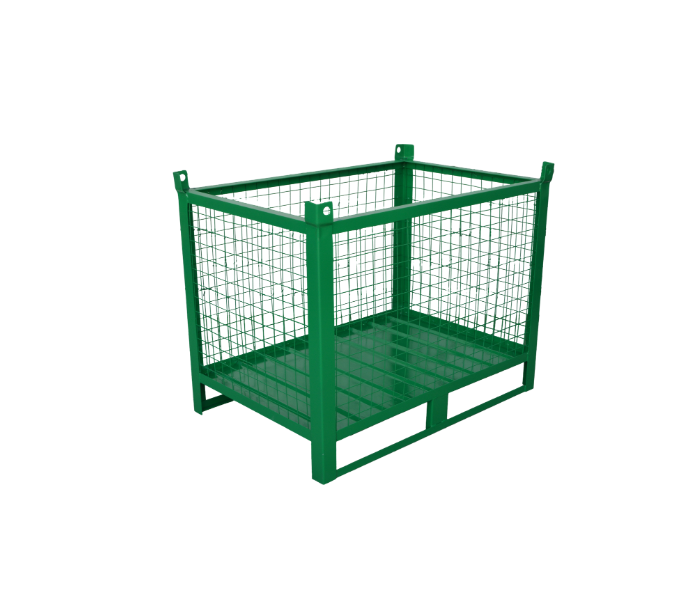Boxpaleti metalici din plasa