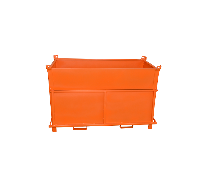 container autodescarcare metalic
