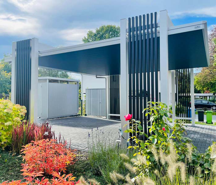 Copertina parcare Carport AVS10 - imagine 2