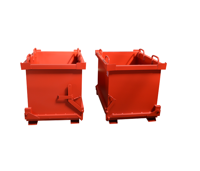container cu fund basculant
