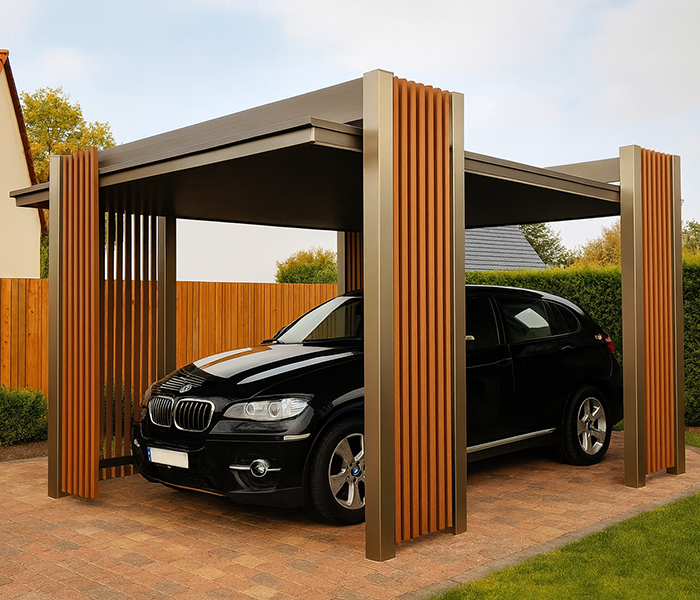 Copertina parcare Carport AVS10