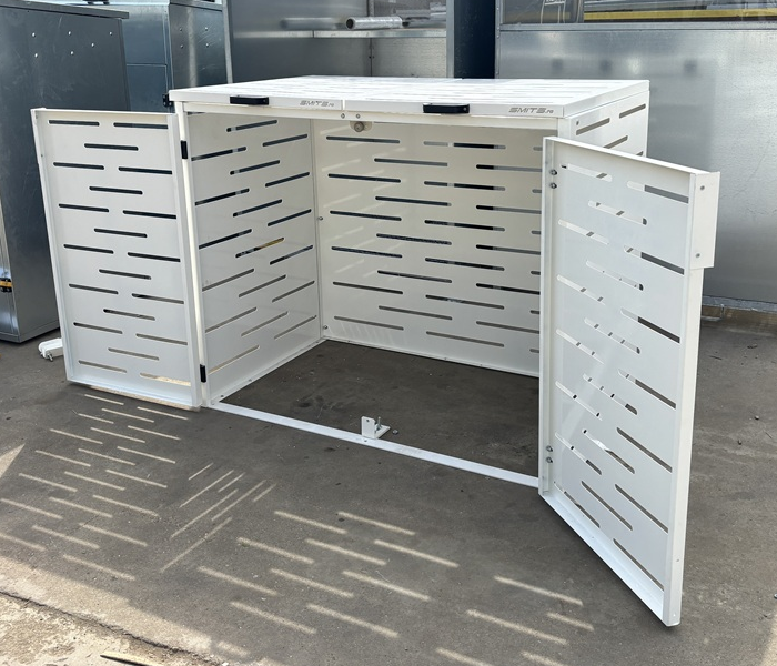 Spatii depozitare pubele | Masca metalica pentru europubele - imagine 8